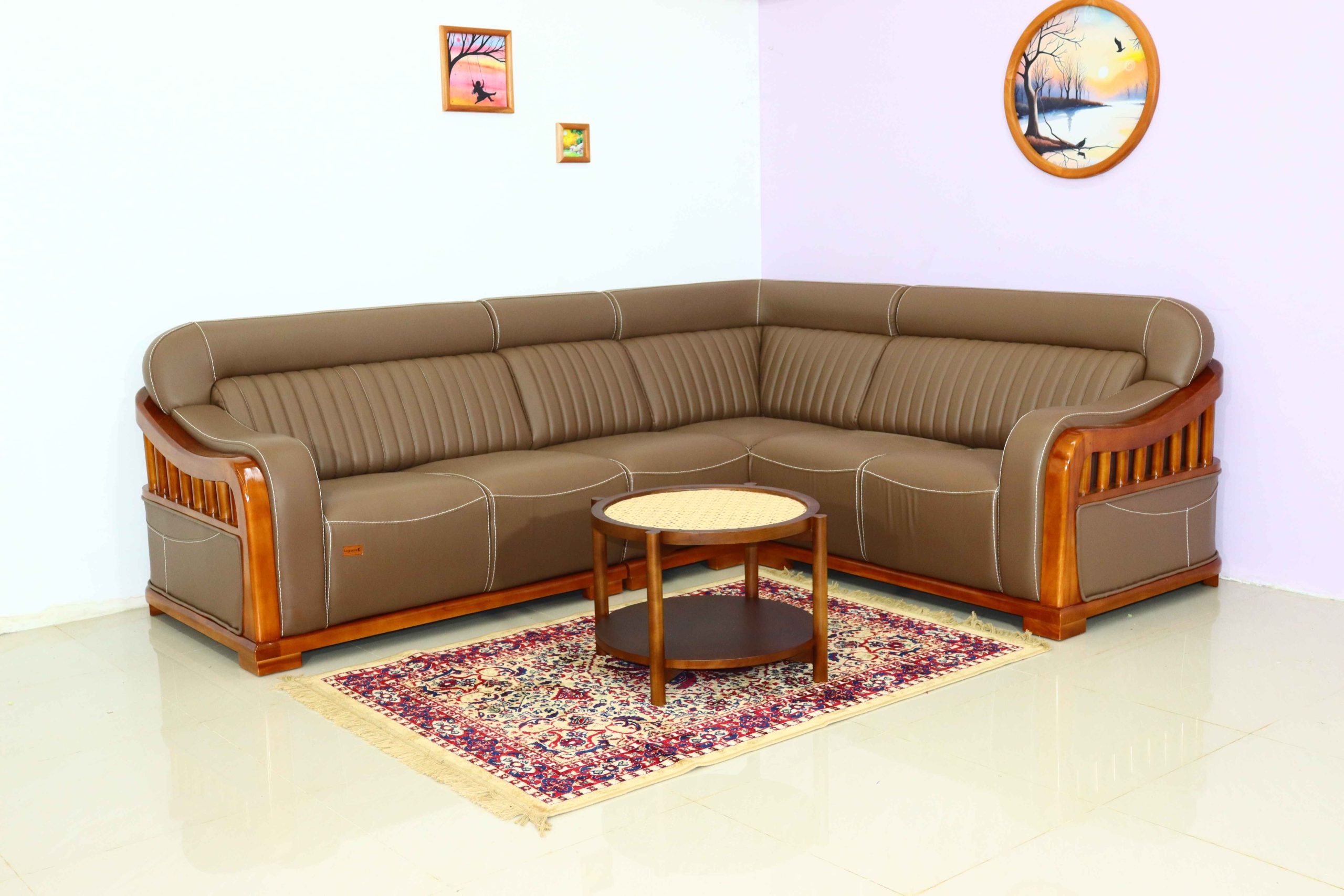 CozyNest 2-Piece Fabric Sofa Set