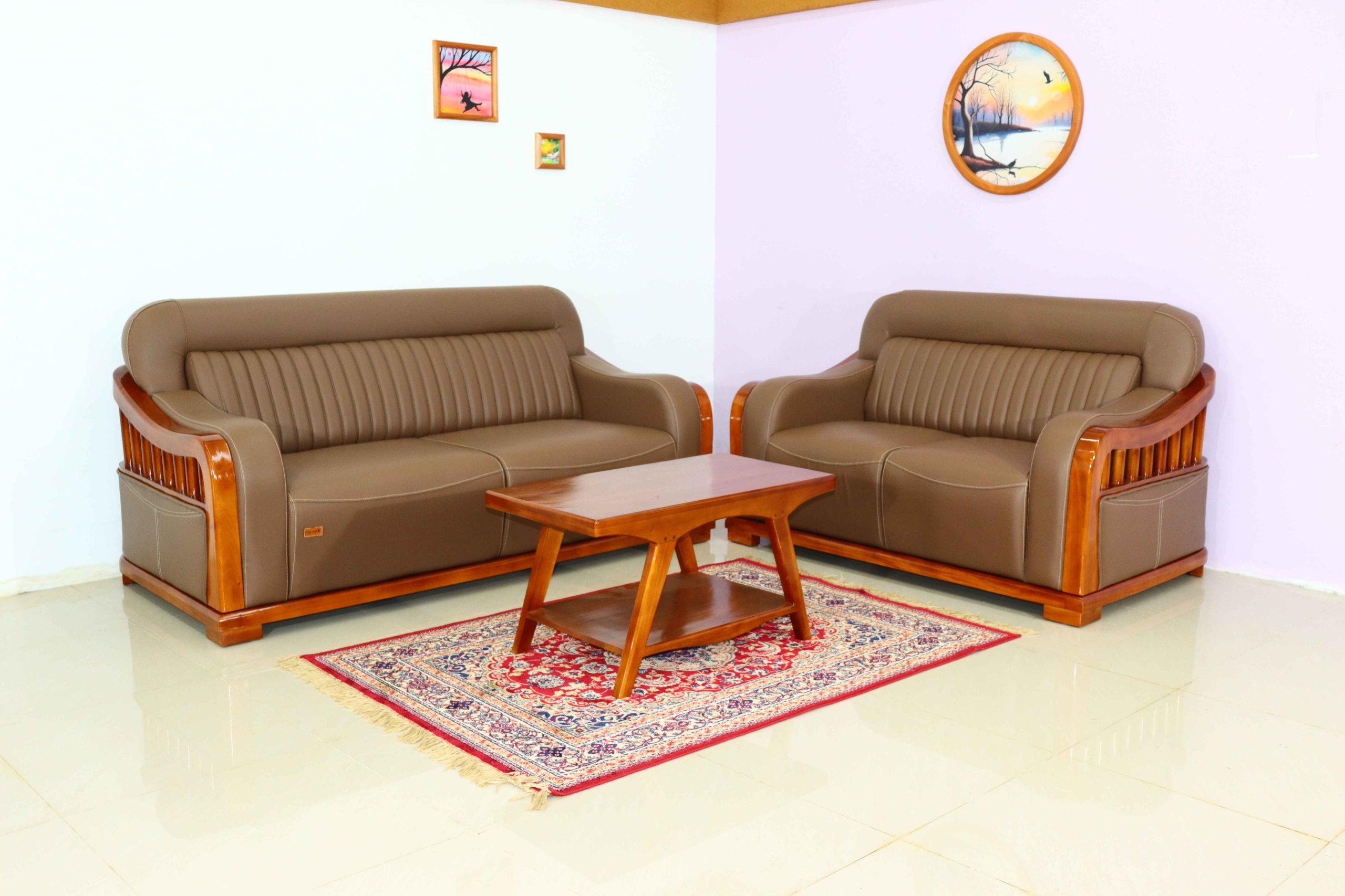 EmeraldCove Green Sofa