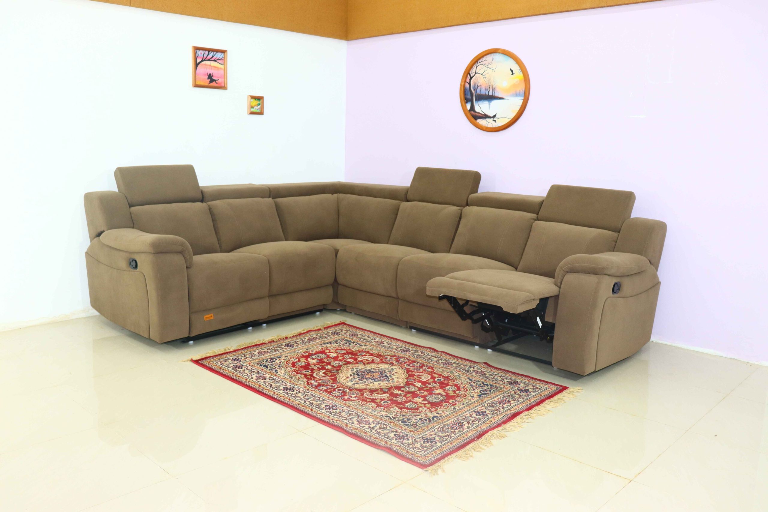 IvoryEase White Sofa