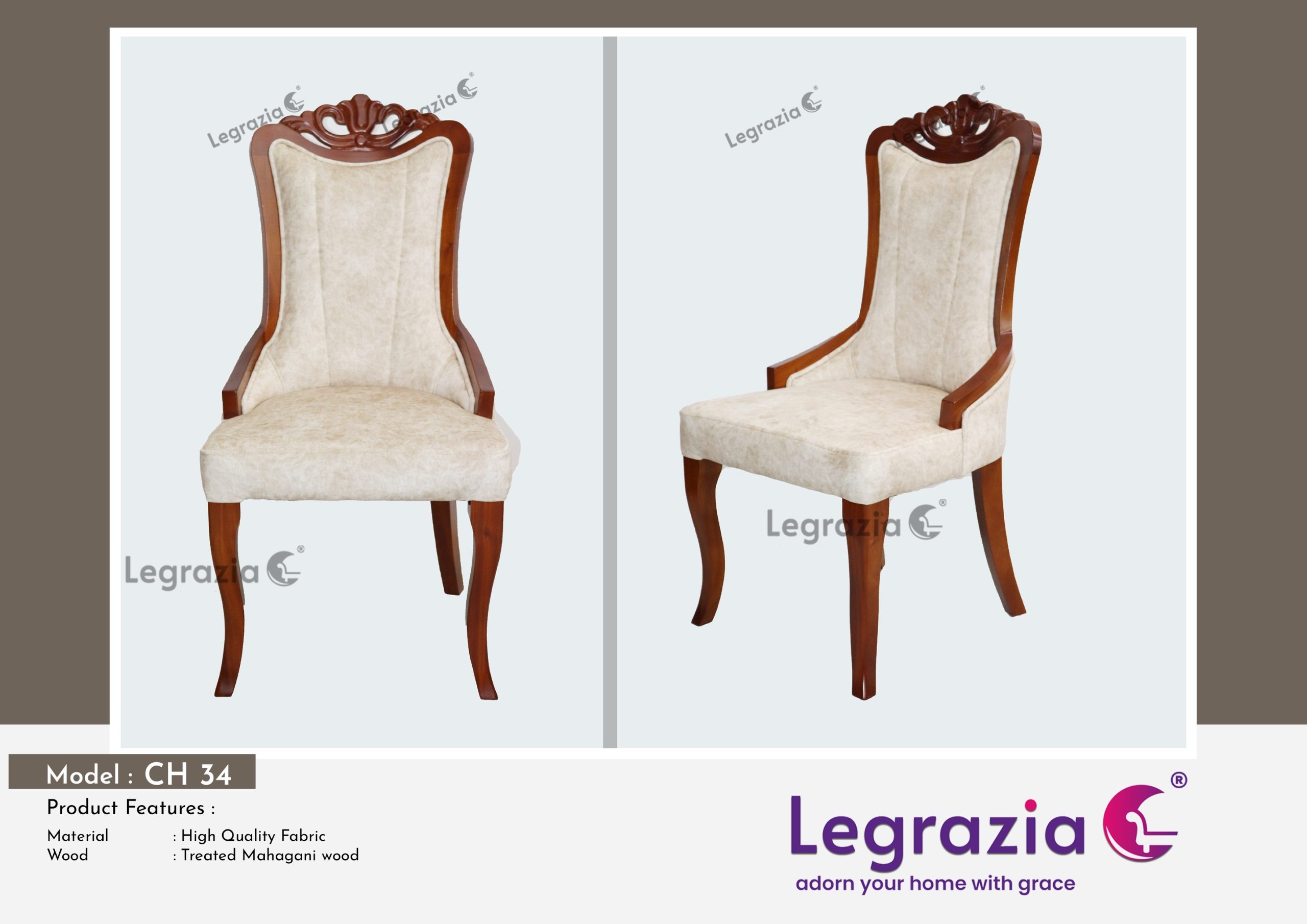 CH 34 Dining Chair
